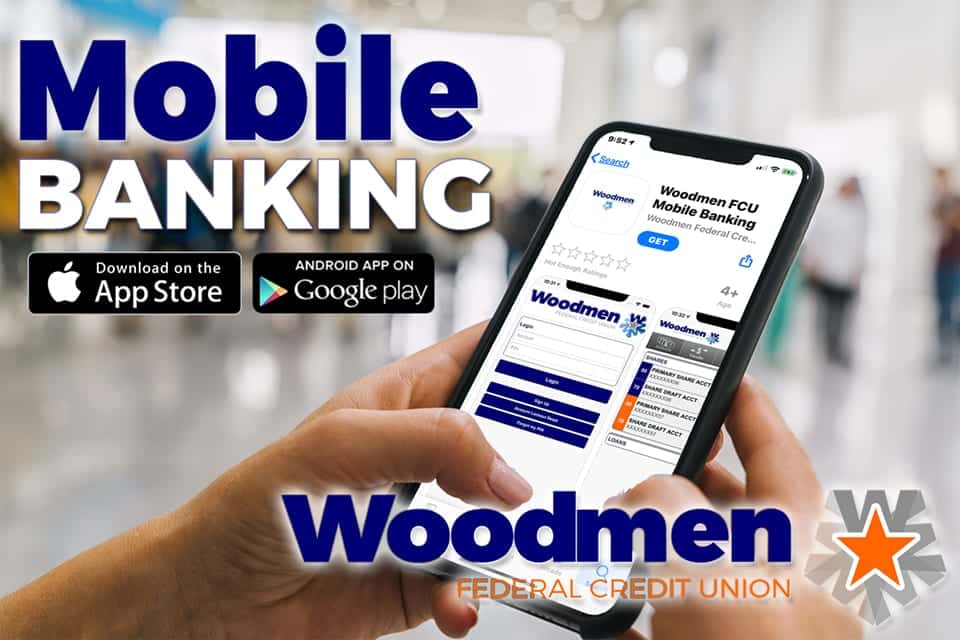 Mobile Banking at Woodmen FCU